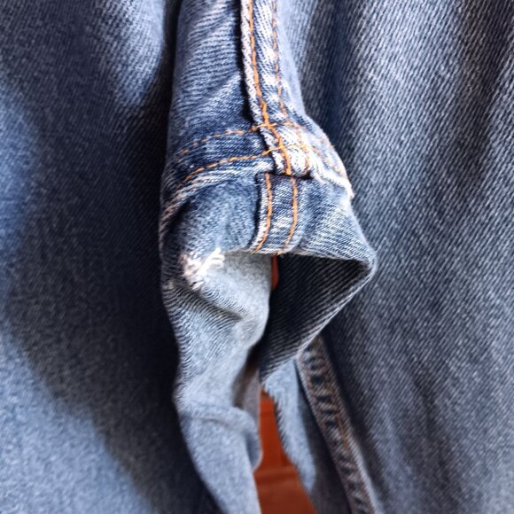 Vintage Mens Levi's Jeans 42x30 560 Dad 1990's Loose Fit Tapered Leg Mexico - Picture 7 of 12